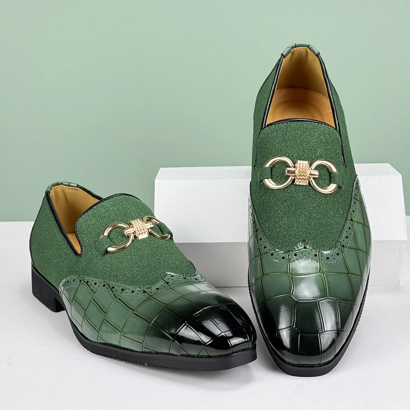 The Harlow Men's Leather Oxfords