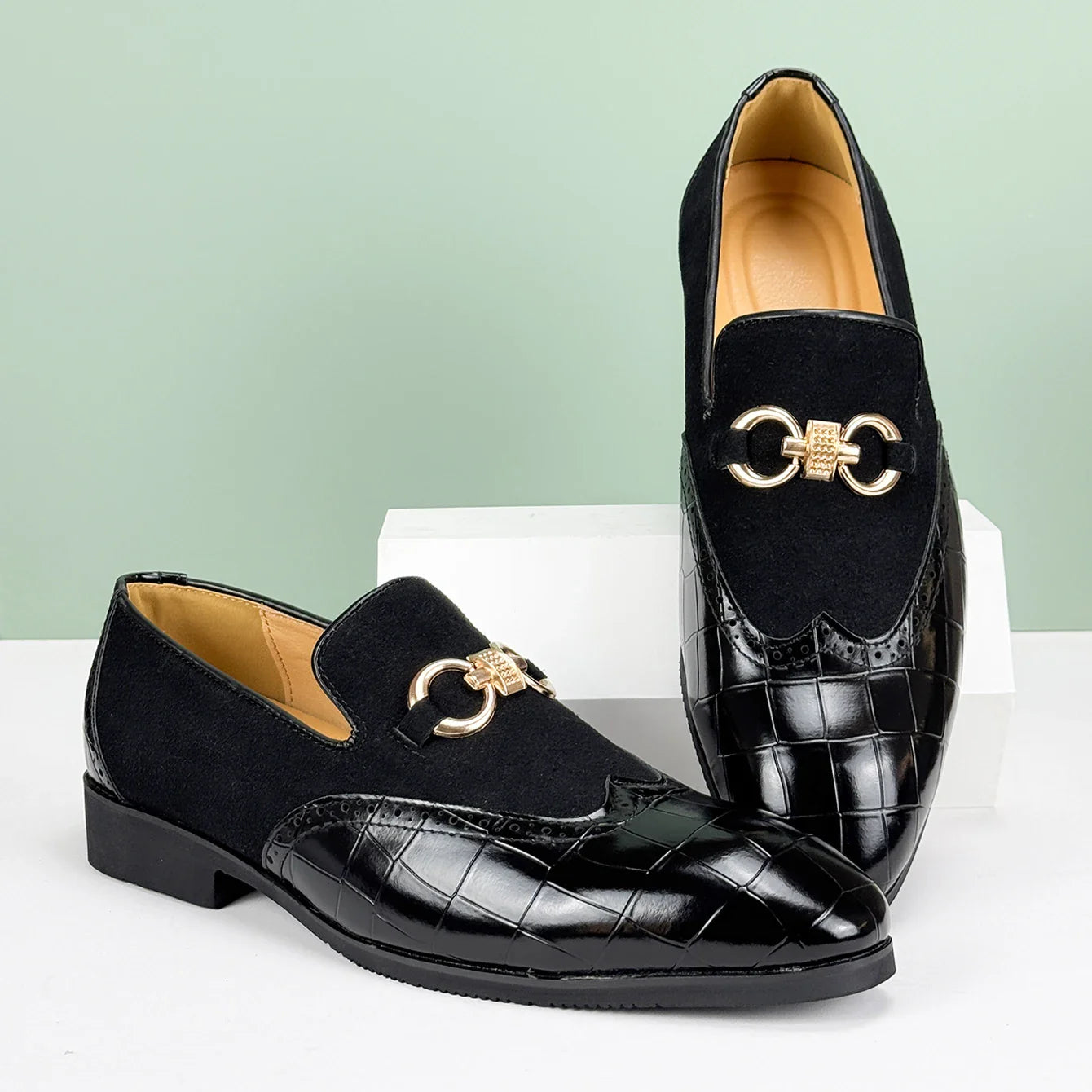 The Harlow Men's Leather Oxfords