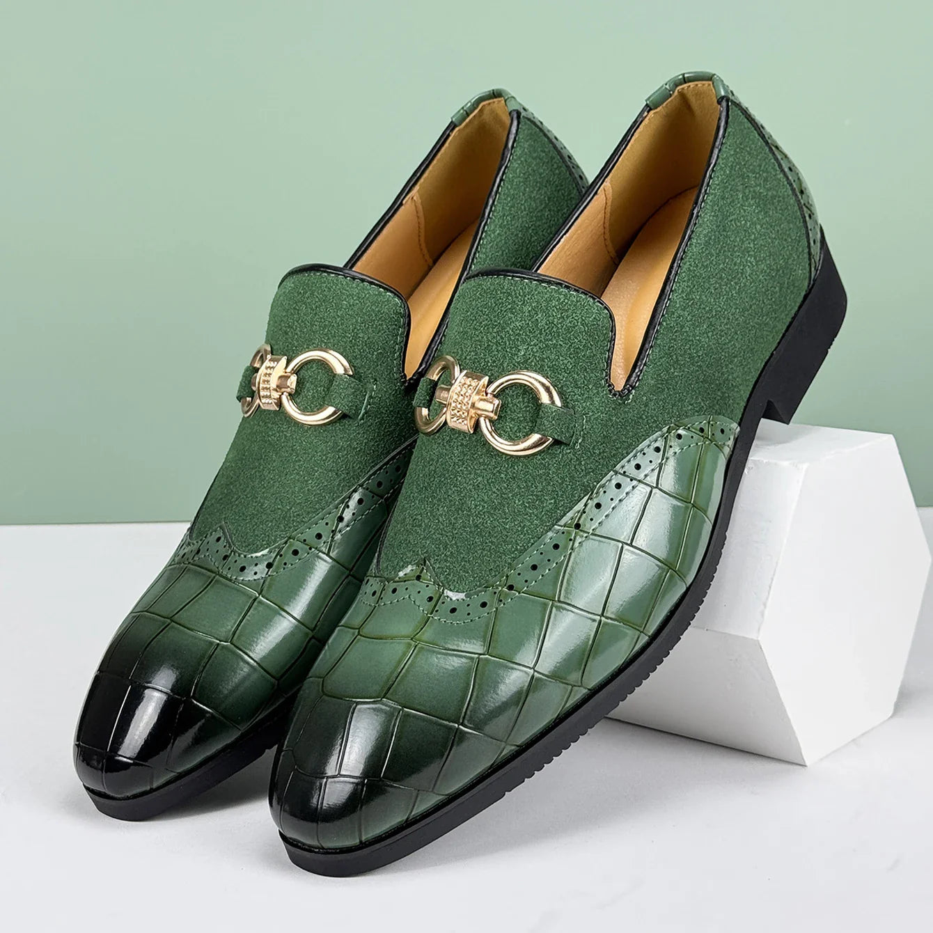 The Harlow Men's Leather Oxfords