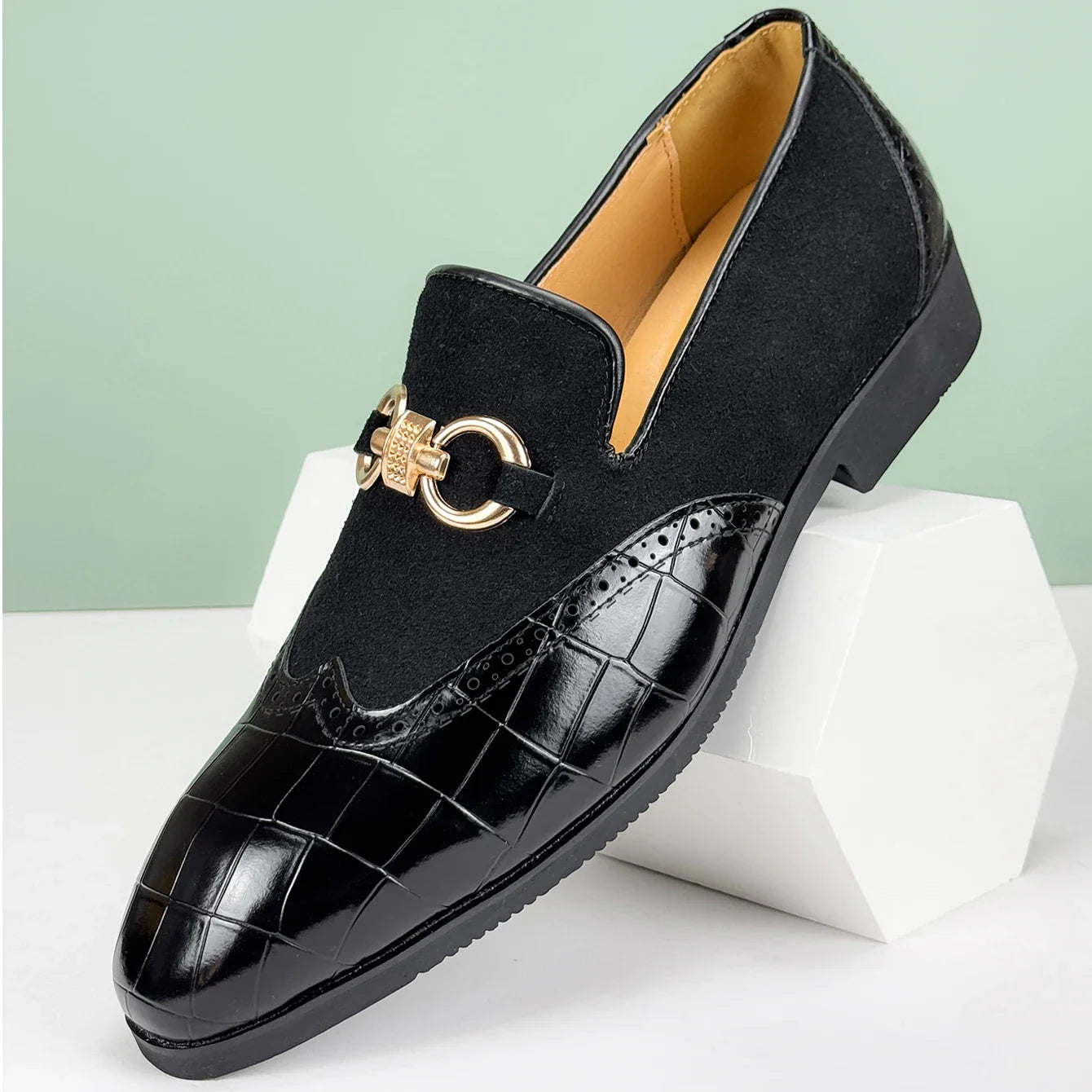 The Harlow Men's Leather Oxfords