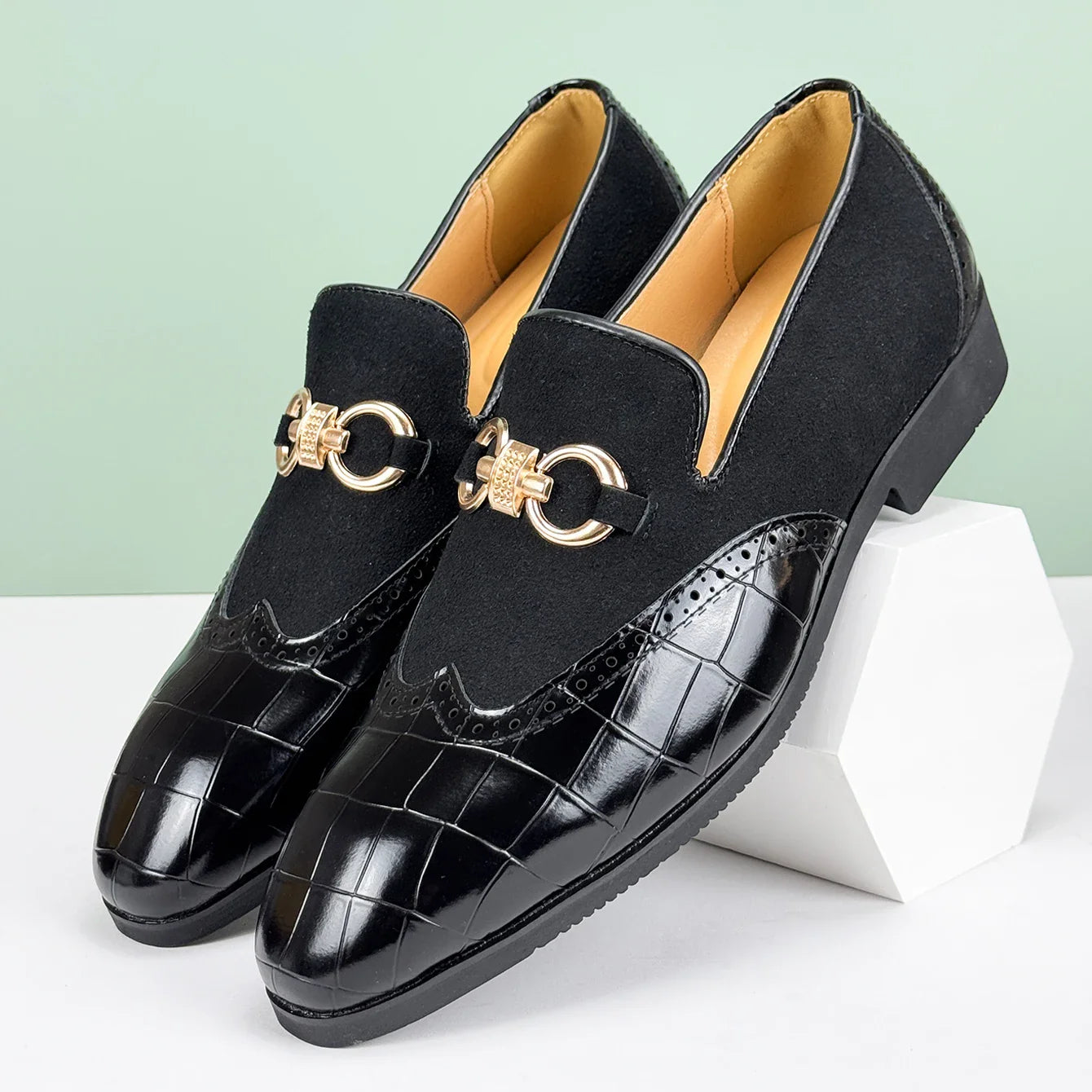 The Harlow Men's Leather Oxfords