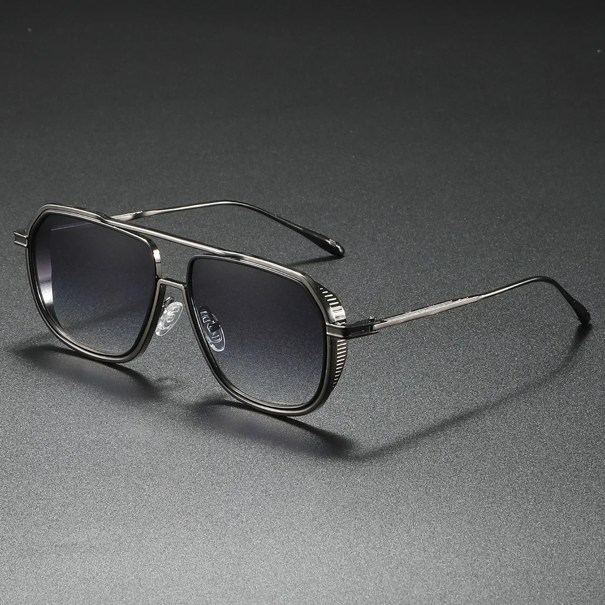 Cruze LX Aviator Sunglasses - Square Design, Lightweight Alloy